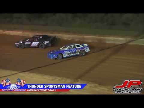 Thunder Sportsman Feature - Carolina Speedway 5/26/23 - dirt track racing video image