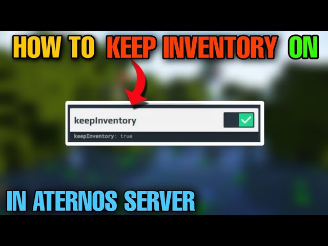 How do you keep your inventory on a server?