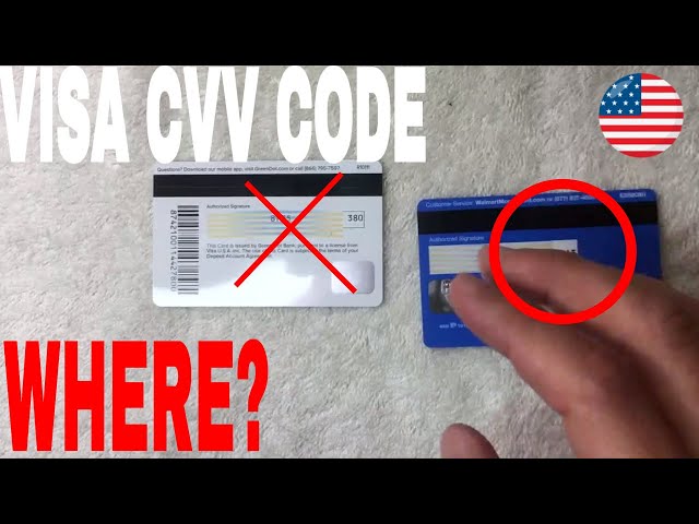 Where is the CVV on a Credit Card?