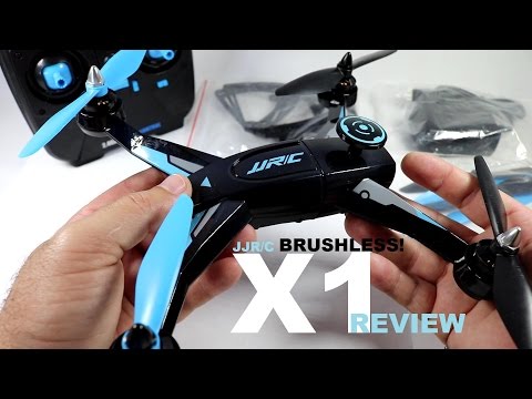 JJRC X1 Brushless Sport Quadcopter Drone Review - Part 1 - [UnBox, Inspection, Setup] - UCVQWy-DTLpRqnuA17WZkjRQ