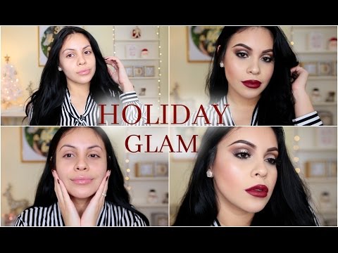 DRUGSTORE Holiday Makeup Tutorial 2016 | juicyyyyjas - UCqTR5f7YkGro3cPv23SqcqQ