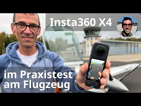 Die Insta360 X4 Air-to-Air am Flugzeug - Test am Boden und in der Luft mit VL3 und WT9