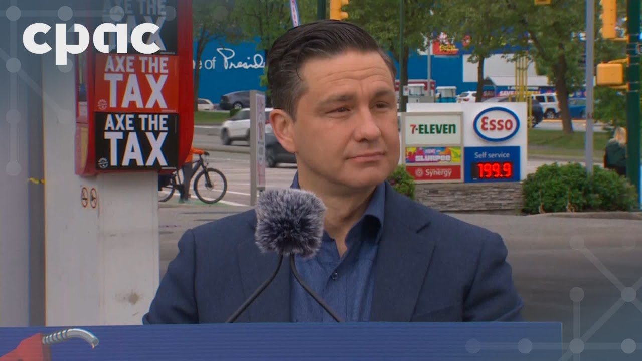 Pierre Poilievre on gas tax reprieve federal lobbying rules May 16 2024