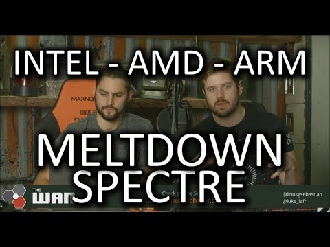 MASSIVE CPU vulnerabilities, Meltdown, Spectre - WAN Show Jan. 5 2018 - UCXuqSBlHAE6Xw-yeJA0Tunw