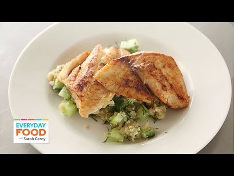 Fish Recipe - Tilapia & Quinoa - Reader Request Week - Everyday Food with Sarah Carey - UCl0kP-Cfe-GGic7Ilnk-u_Q