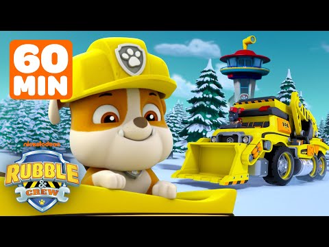 Rubble's Construction Truck Transformations! w/ PAW Patrol | 1 Hour Compilation | Rubble & Crew