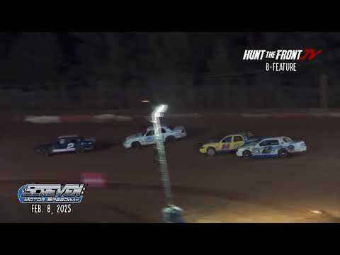 Highlights Cop Stocks Features Screven Motorplex Park Feb 8, 2025 - dirt track racing video image
