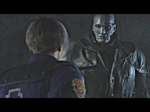 Resident Evil 2 Remake - All Tyrant Cutscenes (Mr X Scenes) RE2 Remake 2019 PS4 Pro - UCfVhjM2_XVvO5eGbOK-MO0A