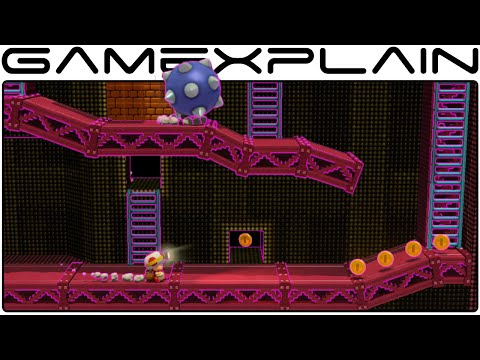 Donkey Kong Arcade Stage in Captain Toad: Treasure Tracker (1080p 60fps Gameplay) - UCfAPTv1LgeEWevG8X_6PUOQ