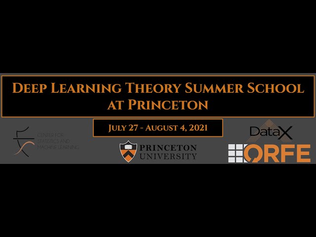 Deep Learning Summer School: What You Need to Know