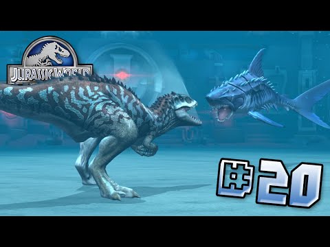 Indomninus Vs Mega Shark! || Jurassic World - Lagoon Series - Ep 20 HD - UCP-iaFrmWcOG0o461wMicdg