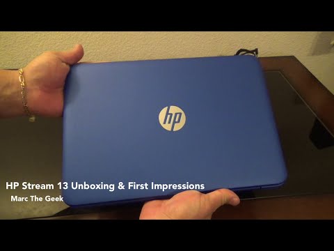 HP Stream 13 Unboxing & First Impressions - UCbFOdwZujd9QCqNwiGrc8nQ