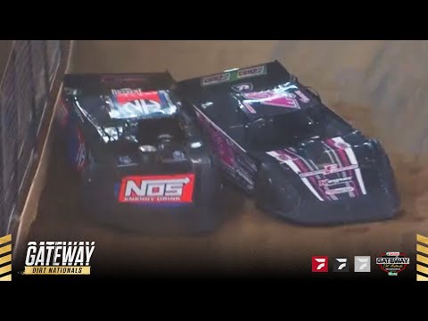 Super Late Model Feature | Finale | Castrol Gateway Dirt Nationals - dirt track racing video image