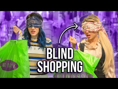 Blindfolded Shopping Challenge! Niki and Gabi - UCuVHOs0H5hvAHGr8O4yIBNQ