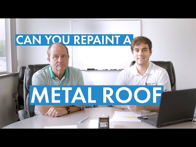 Can You Paint a Tin Roof?