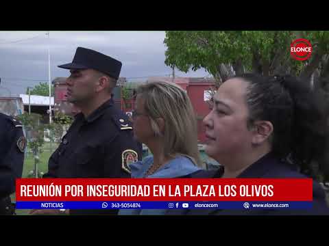 Vecinos y policía se reunieron por inseguridad en zona de Barrio San Agustín