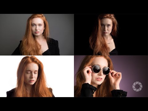 Four Looks, One Gray Background : Take and Make Great Photography with Gavin Hoey - UC8Pksdbj37CdE00kmE7Z1dw
