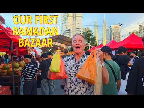 CHEAPEST Malaysian STREET FOOD at Kuala Lumpur's Ramadan Bazaar!