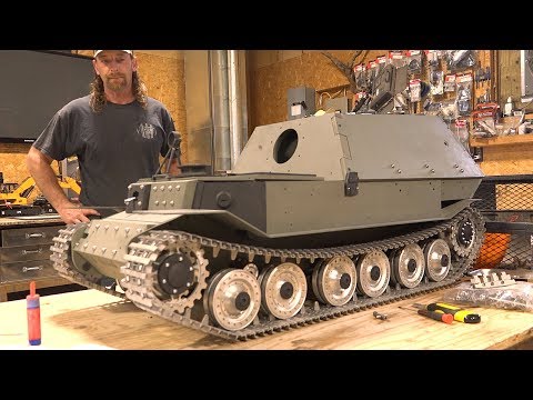 FERDINAND ELEFANT: 1/6 Scale METAL TANK BUILD "Tanks for 10 Years" TIGER (P) PT 7 | RC ADVENTURES - UCxcjVHL-2o3D6Q9esu05a1Q