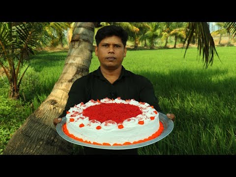 Red Velvet Cake Recipe | Red Velvet Cake with Cream Cheese | Village food Channel - UCuSD-BXA1p8S3HfE8LsEkHA