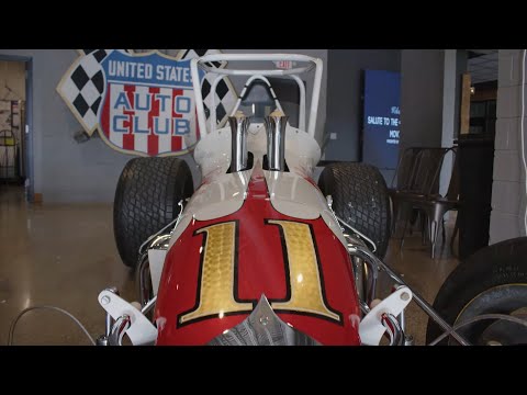 A.J. Foyt's 1974 USAC Sprint Car in Display at USAC (Jan. 17, 2024) - dirt track racing video image