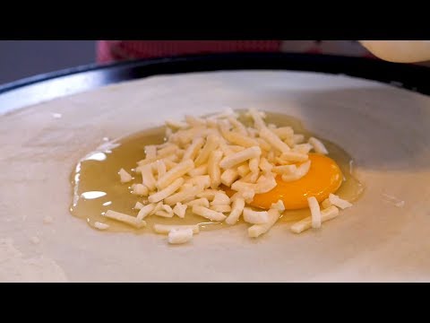 Cheese Egg Crepe - Korean street food