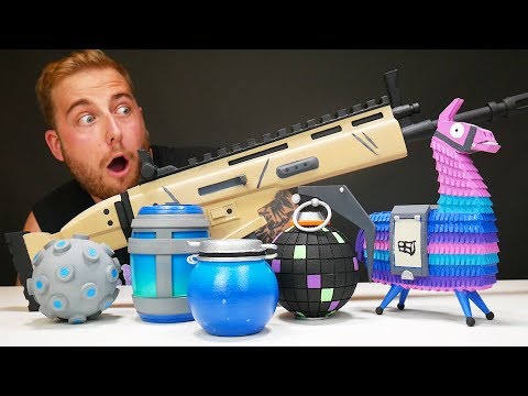 Unboxing 3D Printed REAL LIFE Fortnite Items - UCRg2tBkpKYDxOKtX3GvLZcQ