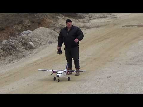 Avios BushMule 1500mm Red/Blue PnF Maiden flight in a Quarry - UC3RiLWyCkZnZs-190h_ovyA