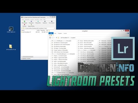 [DI] Lightroom Presets #01 - Installation Vorgaben - UCfV5mhM2jKIUGaz1HQqwx7A