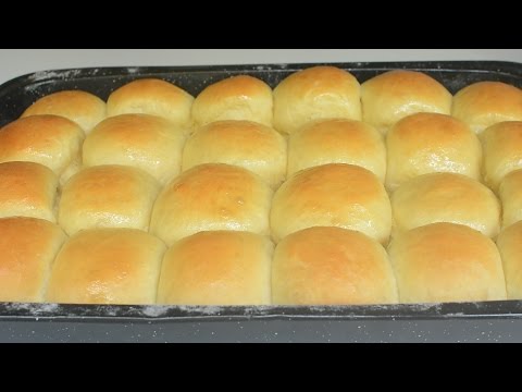 Bread Recipes: How to Make No-Knead Bread Rolls (Dinner rolls)