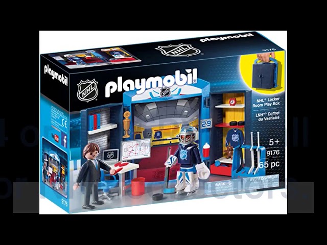 The Playmobil NHL Locker Room Play Box is a Must-Have for