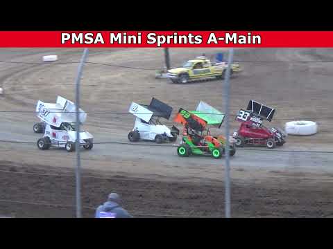 Grays Harbor Raceway, August 19, 2022, PMSA Mini Sprints A-Main - dirt track racing video image