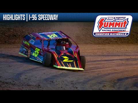 DIRTcar Summit Racing Modified Nationals | I-96 Speedway | July 8, 2026 | HIGHLIGHTS - dirt track racing video image
