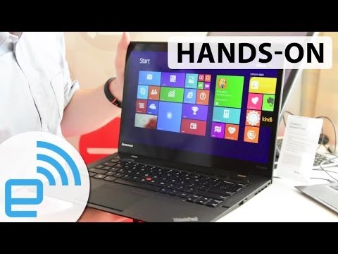 Lenovo ThinkPad X1 carbon edition hands-on at CES 2014 | Engadget - UC-6OW5aJYBFM33zXQlBKPNA