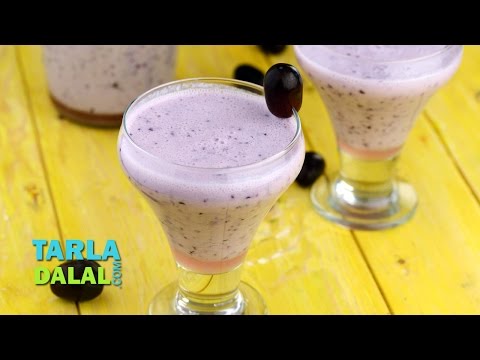 Black Grape Lassi (Calcium Rich Recipe) by Tarla Dalal - UCYRRwNWXxCKFaVjFuXo1I8Q