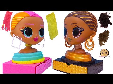 OMG Surprise Styling Hair Style Head with Color Change Makeup Video - UCelMeixAOTs2OQAAi9wU8-g