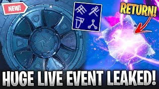 fortnite loot lake live event leaked cube snow lake - fortnite 840 loot lake