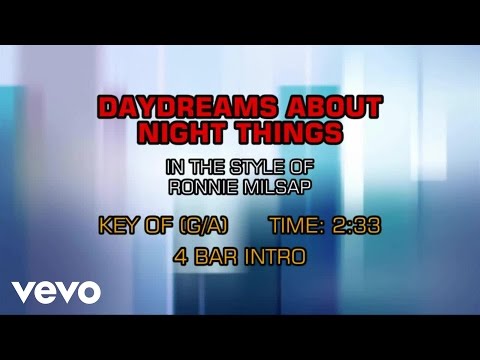 Ronnie Milsap - Daydreams About Night Things (Karaoke) - UCQHthJbbEt6osR39NsST13g