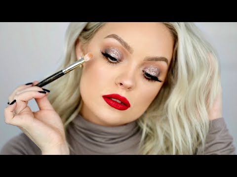 HOW TO COOL TONED HOLIDAY GLAM MAKEUP TUTORIAL