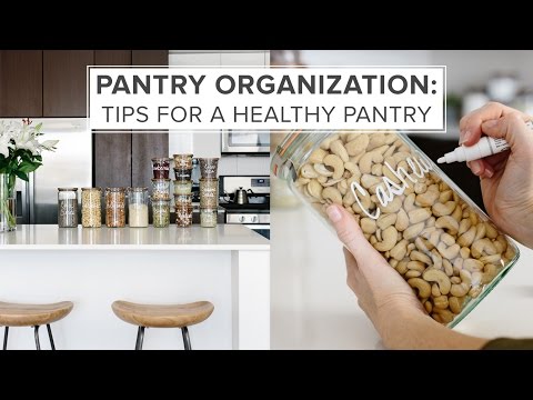 PANTRY ORGANIZATION IDEAS | tips for a healthy pantry - UCYidQwKhM3WTDKpT8pwfJzw