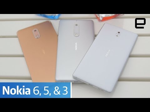 Nokia 6, 5 & 3 | Hands On | MWC 2017 - UC-6OW5aJYBFM33zXQlBKPNA