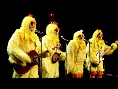 The Chickeneers' All-Clucking Version Of "Ho Hey" (Jimmy Fallon, Blake Shelton & Nick Offerman) - UC8-Th83bH_thdKZDJCrn88g