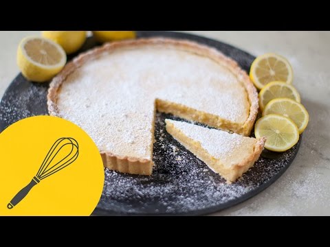 Hausgemachte Zitronentarte - Tarte au Citron | Leckereien für die Kaffeetafel
