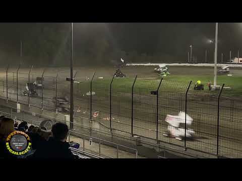 Wilmot raceway Racecar Rollovers 2024 part1 - dirt track racing video image