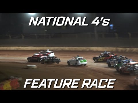 National 4's: A-Main - Maryborough Speedway - 18.06.2022 - dirt track racing video image