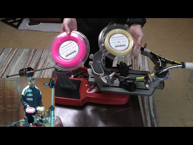 How To String A Tennis Racket And Drop Weight Fast