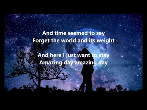 Coldplay - Amazing Day - LYRICS