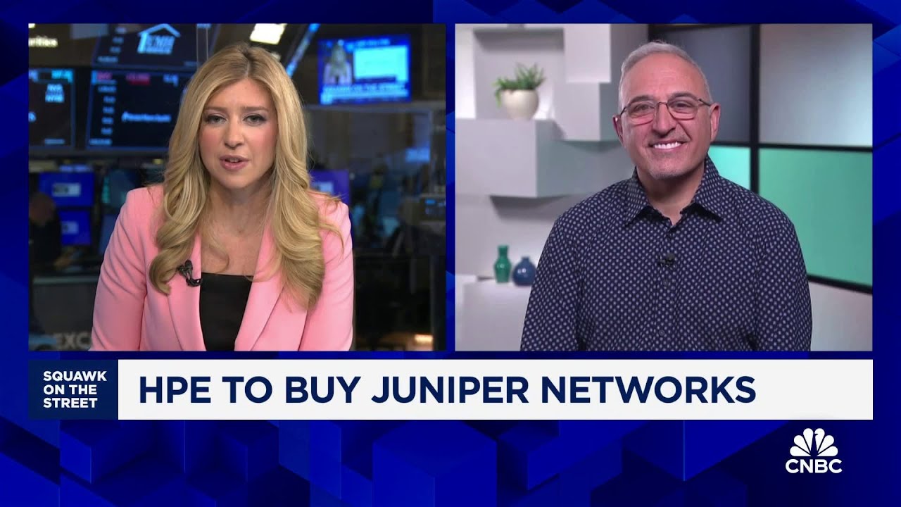HPE CEO Antonio Neri: Juniper deal will double the networking business size of our company