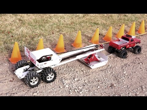 RC ADVENTURES - Dual Motor vs Single - BEAST CHEVY vs JEEP vs The Judge SLED PULL - AXiAL SCX10 - UCxcjVHL-2o3D6Q9esu05a1Q