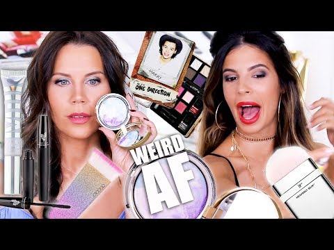 TESTING WEIRD PRODUCTS with Laura Lee - UC4qk9TtGhBKCkoWz5qGJcGg